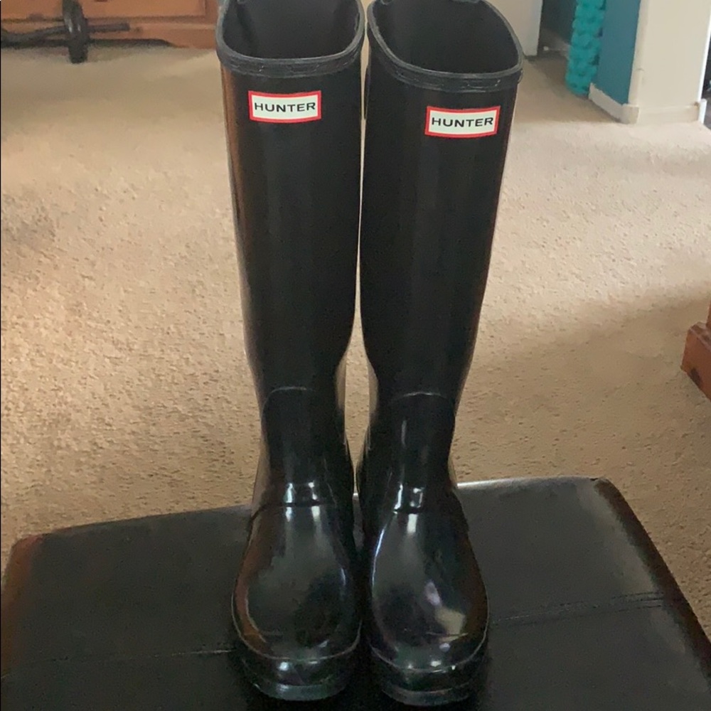 Black Hunter Boots